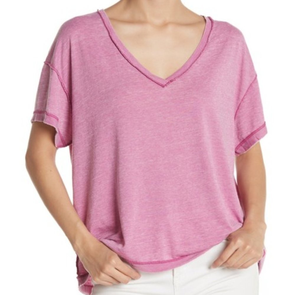 NWT Free People All Mine Tee Electric Boom